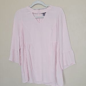 Elegant Pink Women's Maternity Top